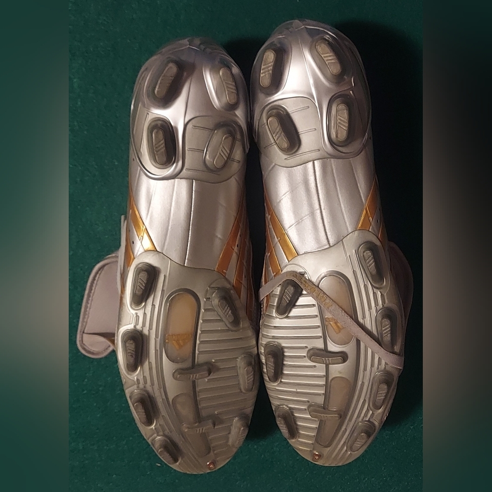 ADIDAS PREDATOR CLIMACOOL MEN'S SILVER SYNTHETIC ATHLETIC SOCCER SHOES SIZE 13 - Picture 14 of 15